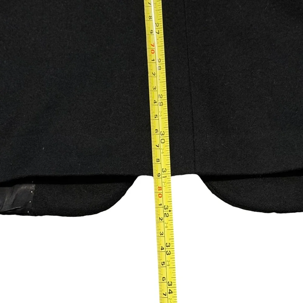 Fioravanti Couture Mens 100% Cashmere Blazer Sport Coat Black Made in USA 46R